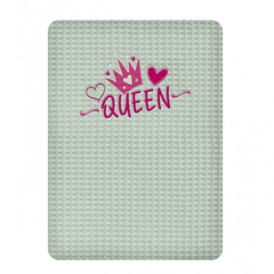 ADAM HOME - ΚΟΥΒΕΡΤΑ ΠΙΚΕ ΑΓΚΑΛΙΑΣ  ADAM HOME QUEEN GREEN (80X110)
