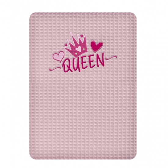 ADAM HOME - ΚΟΥΒΕΡΤΑ ΠΙΚΕ ΚΟΥΝΙΑΣ ADAM HOME QUEEN PINK (110x140)