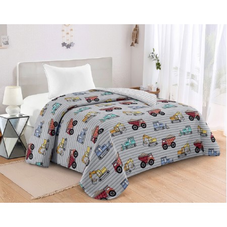 ADAM HOME - ΚΟΥΒΕΡΛΙ ΜΟΝΟ   ΠΑΙΔΙΚΟ  310 (TRUKS) (160Χ220)
