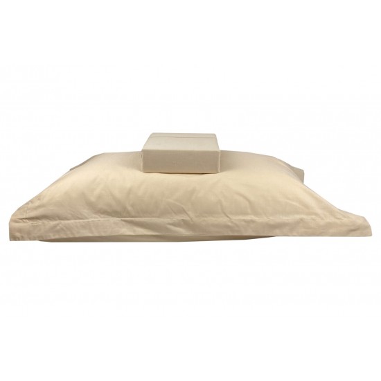 ASTRON-Μαξιλαροθήκες Οxford Πεννιέ Beige 2(52×72+4 cm) ASTRON-Μαξιλαροθήκες Οxford Πεννιέ Beige 2(52×72+4 cm)