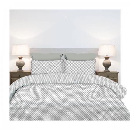 ASTRON - Σετ Σεντόνια Μονά Ariel Grey 2Χ(175X260)+1Χ(52Χ72)