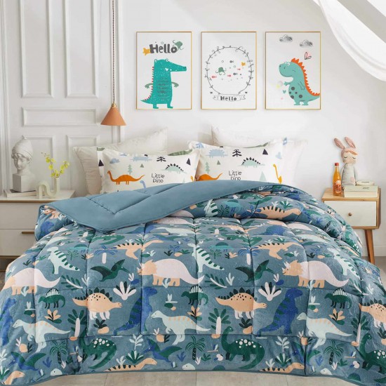 ASTRON - Παιδικό Κουβερτοπάπλωμα Dinosaurs (160x220)