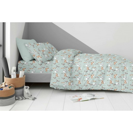 ASTRON - Παιδικά Σετ Σεντόνια Μονά Knight and Dragon 2Χ(170X260)+1Χ(52Χ72) ASTRON - Παιδικά Σετ Σεντόνια Μονά Knight and Dragon 2Χ(170X260)+1Χ(52Χ72)