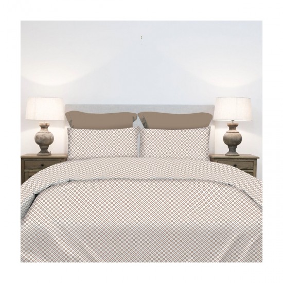 ASTRON - Σετ Σεντόνια Υπέρδιπλα Ariel Beige 2Χ(2,45Χ2,60) + 2Χ(52Χ72) ASTRON - Σετ Σεντόνια Υπέρδιπλα Ariel Beige 2Χ(2,45Χ2,60) + 2Χ(52Χ72)