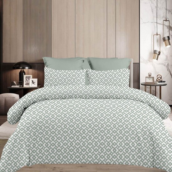 ASTRON - Σετ Σεντόνια Υπέρδιπλα Chiara Grey 2Χ(2,45Χ2,60) + 2Χ(52Χ72)