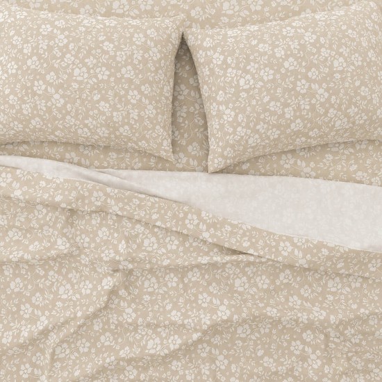 ASTRON - Σετ Σεντόνια Υπέρδιπλα Emily Beige 2Χ(2,45Χ2,60) + 2Χ(52Χ72)