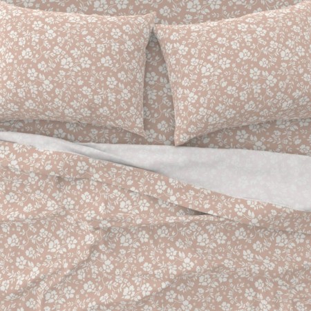 ASTRON - Σετ Σεντόνια Υπέρδιπλα Emily Chocolat 2Χ(2,45Χ2,60) + 2Χ(52Χ72)