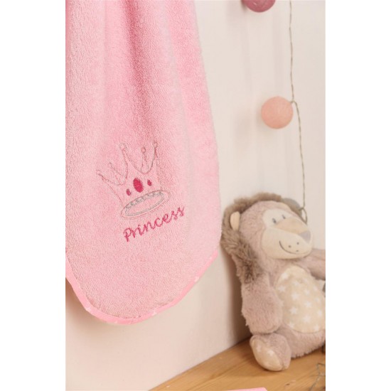 DIMCOL - ΚΑΠΑ bebe PRINCESS 37 75X85 ΡΟΖ DIMCOL - ΚΑΠΑ bebe PRINCESS 37 75X85 ΡΟΖ