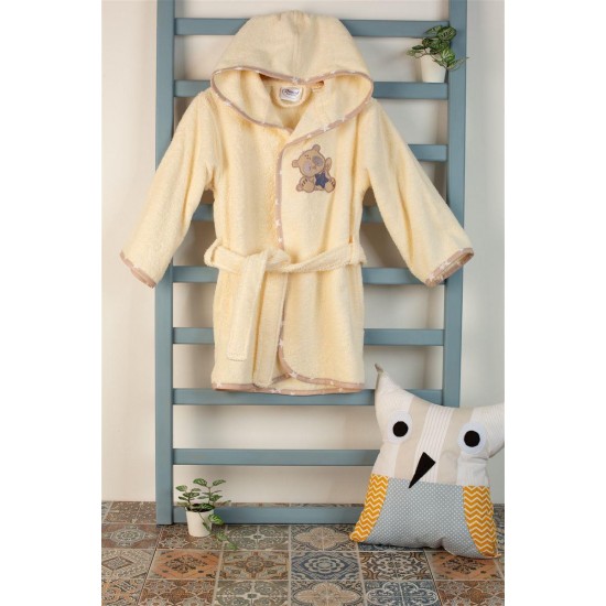 DIMCOL - ΜΠΟΥΡΝΟΥΖΙ Με Κέντημα bebe Star Bear 153 SIZE:04 ECRU DIMCOL - ΜΠΟΥΡΝΟΥΖΙ Με Κέντημα bebe Star Bear 153 SIZE:04 ECRU