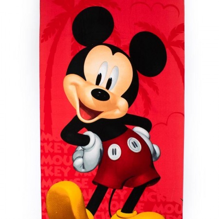 DIMCOL - Πετσέτα Θαλάσσης Quick Dry Disney Home Mickey 27 RED (70X140)