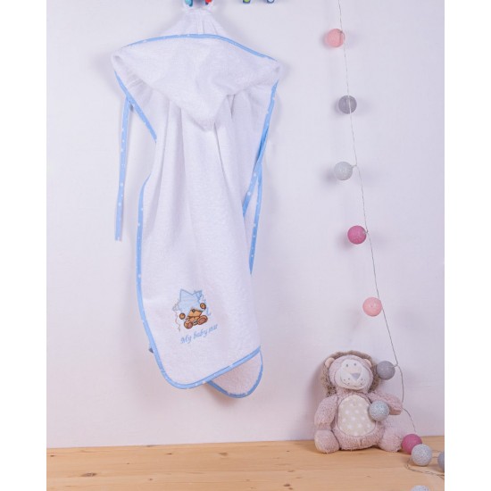 DIMCOL - ΚΑΠΑ bebe ΑΣΤΕΡΙ 127 75X85 WHITE-CIEL DIMCOL - ΚΑΠΑ bebe ΑΣΤΕΡΙ 127 75X85 WHITE-CIEL