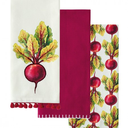 KENTIA - FAZZY 2410 ΣΕΤ 3 ΤΕΜ ΠΕΤΣΕΤΕΣ ΚΟΥΖΙΝΑΣ (40X60)