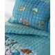 KENTIA - PACHY ΚΟΥΒΕΡΤΟΡΙΟ.ΜΟΝΟ ΣΕΤ 2 ΤΕΜ- MICROFIBER (160X220)+(50Χ70)
