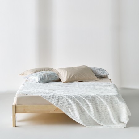 KENTIA - CECILIA 00 ΚΟΥΒΕΡΤΑ ΜΟΝΗ ΒΑΜΒΑΚΕΡΗ WAFFLE  (160X240)