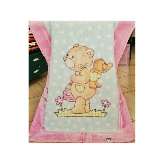 MORA - ΒΡΕΦΙΚΗ ΚΟΥΒΕΡΤΑ ΒΕΛΟΥΤΕ ΑΓΚΑΛΙΑΣ MORVEN PICCOLA 402 PINK 80X110 MORA - ΒΡΕΦΙΚΗ ΚΟΥΒΕΡΤΑ ΒΕΛΟΥΤΕ ΑΓΚΑΛΙΑΣ MORVEN PICCOLA 402 PINK 80X110