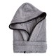 PALAMAIKI - Μπουρνούζι Bath Collection BRIDGE GREY Medium
