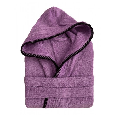PALAMAIKI - Μπουρνούζι Bath Collection BRIDGE VIOLET Medium