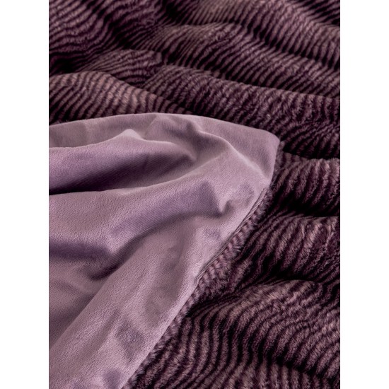 PALAMAIKI - JUNO PURPLE Κουβερτοπάπλωμα Υπέρδιπλο (220Χ240)