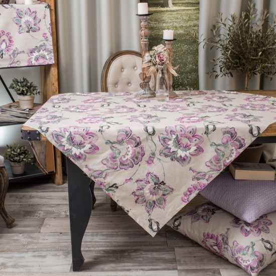 TEORAN - Τραπεζοκαρέ PABLONA 135x135 cm TEORAN - Τραπεζοκαρέ PABLONA 135x135 cm